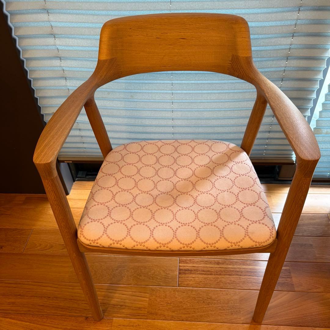 マルニ木工　深澤直人　HIROSHIMA アームチェア　ミナペルホネン