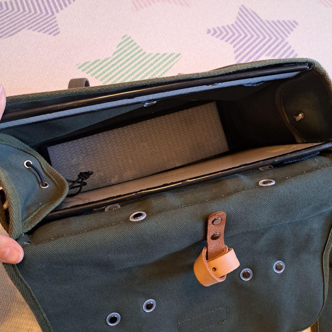 OSTRICH オーストリッチ　自転車　車体装着バッグ オリーブグリーン　ペア