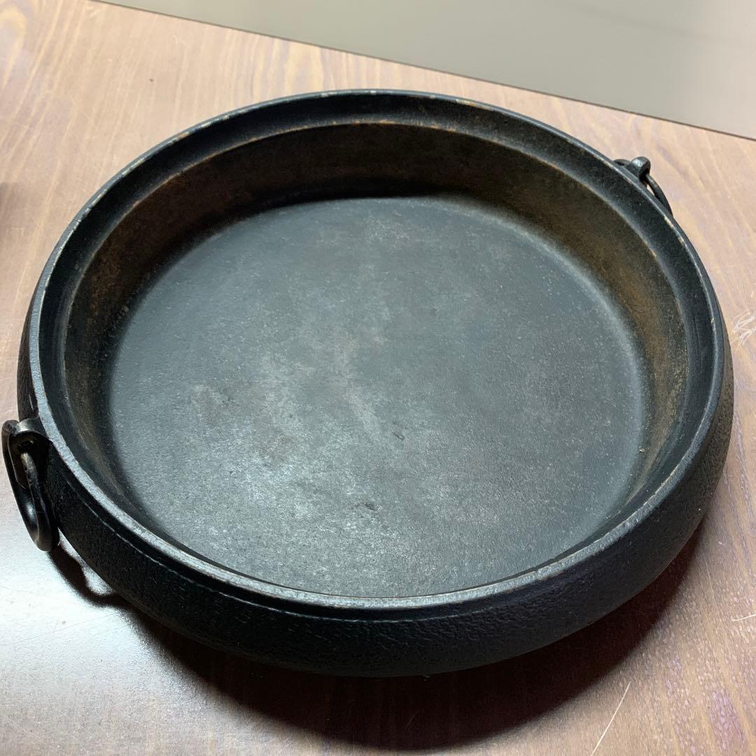 本場盛岡南部鉄器　すき焼き鍋