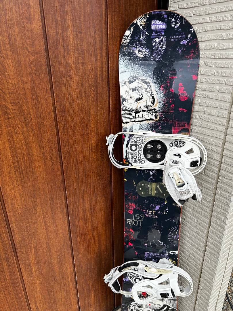 サロモン159㎝ スノーボード ビンディングセット