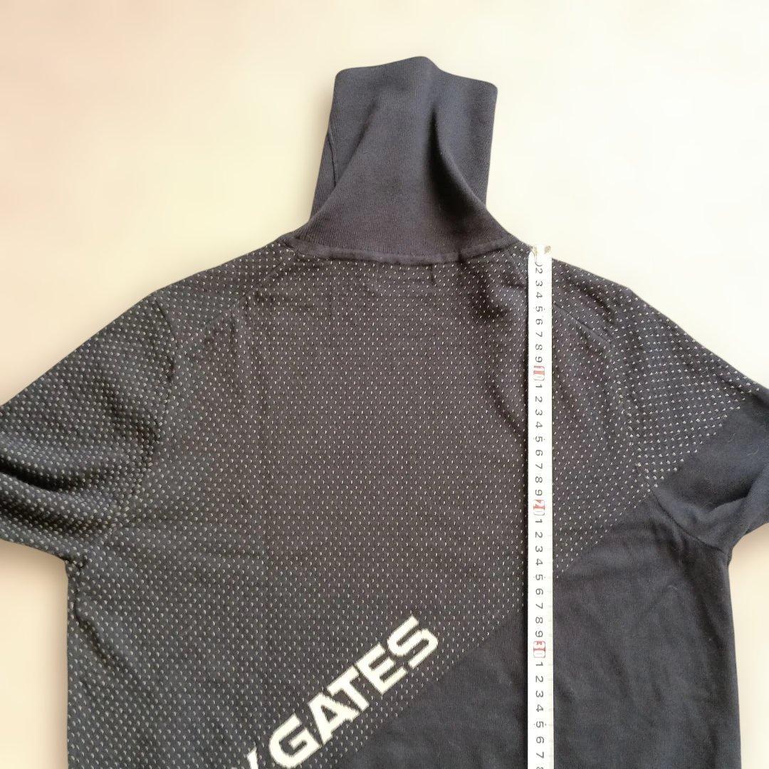 パーリーゲイツ　カシミヤタッチ　タートルネックセーター