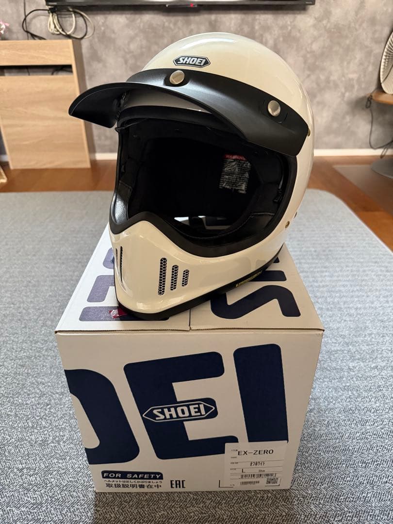【美品】SHOEI EX-ZERO ゴーグルセット