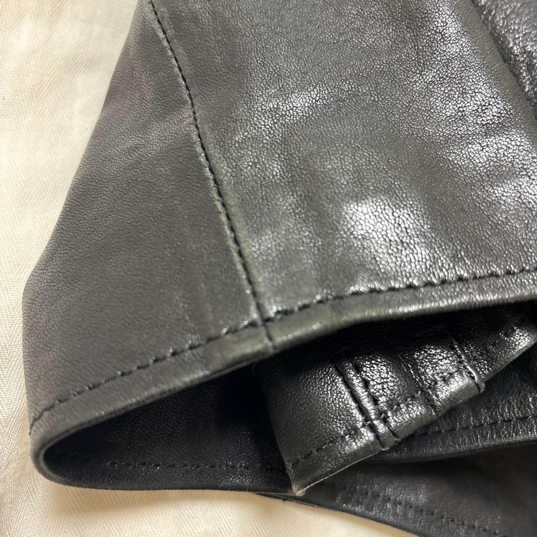 アパルトモンLisiereリジエール　ライダースジャケット　34 ブラック