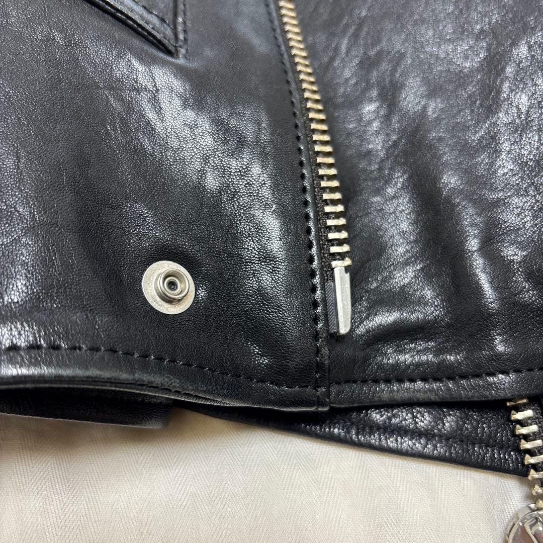 アパルトモンLisiereリジエール　ライダースジャケット　34 ブラック