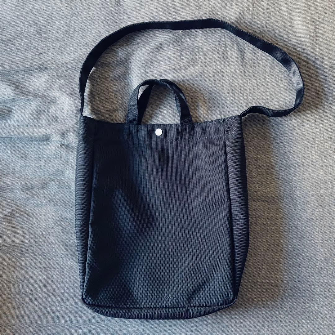 シ*ッ様 【ほぼ未使用】PORTER 縦型トートバッグ ネイビー ビジネス対応