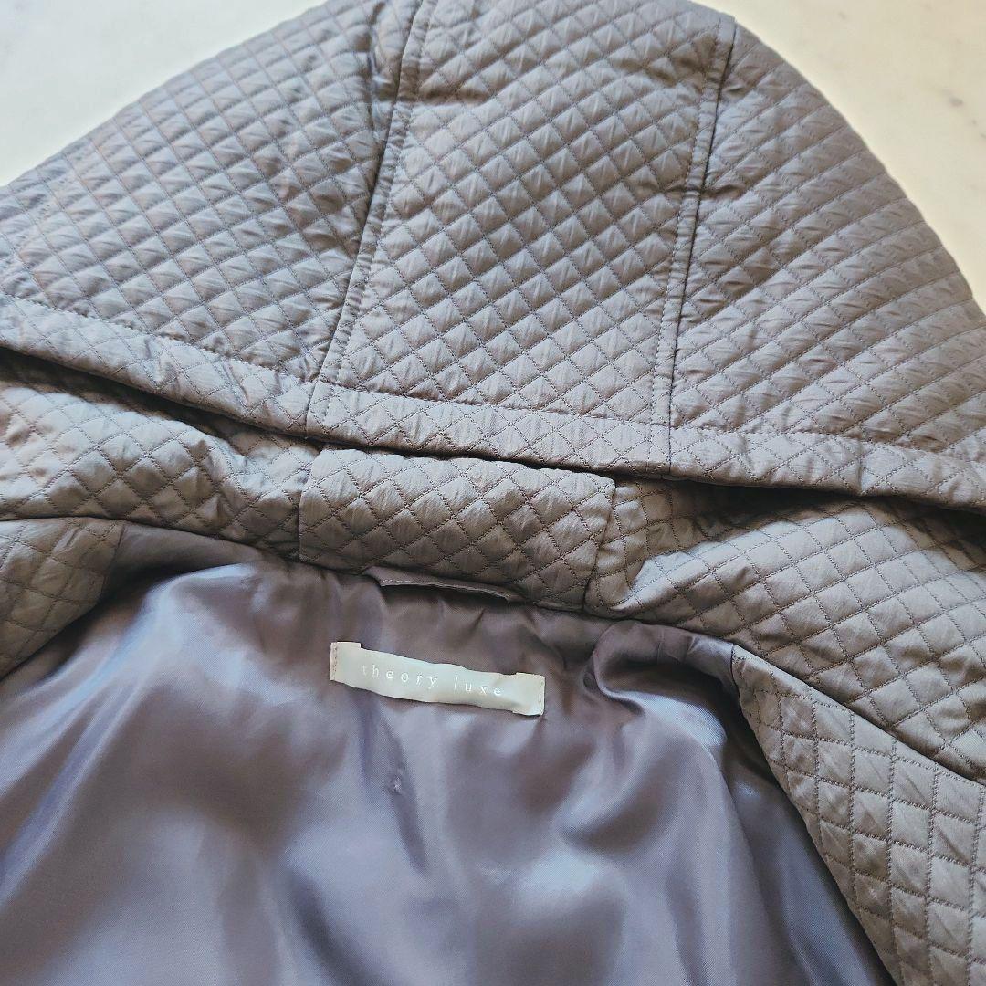 セオリーリュクス サイズ40 ダウンコート ダッフルコート カーキ オリーブ
