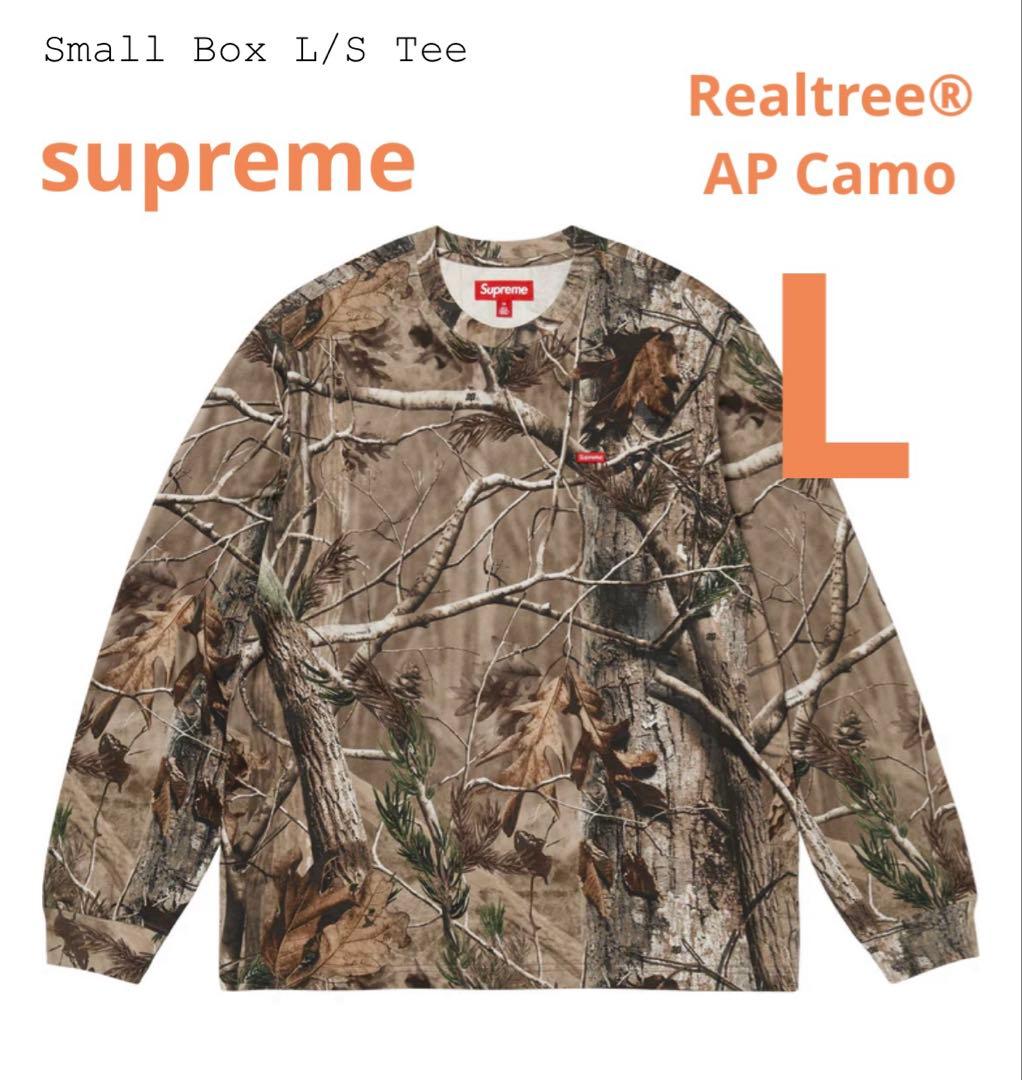 トップス supreme Small Box L/S Tee L camo