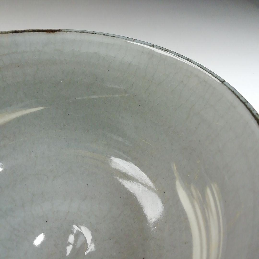 Ｔ５６２　茶碗　『乾山写　青楓文』『平安　橋本紫雲 造』　共箱　抹茶碗　茶道具