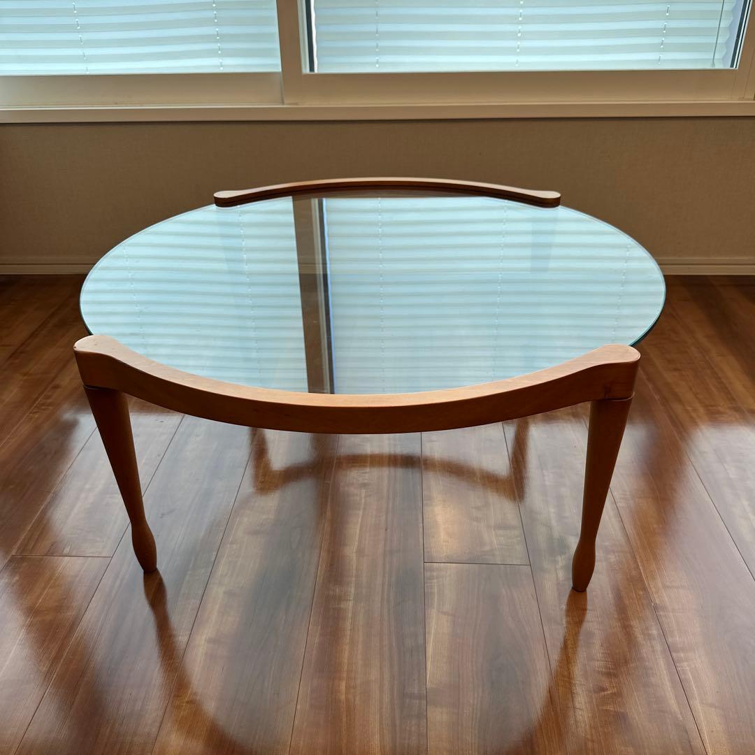 porada ポラダ　ジオット　ガラステーブル　チェリー　ACTUS