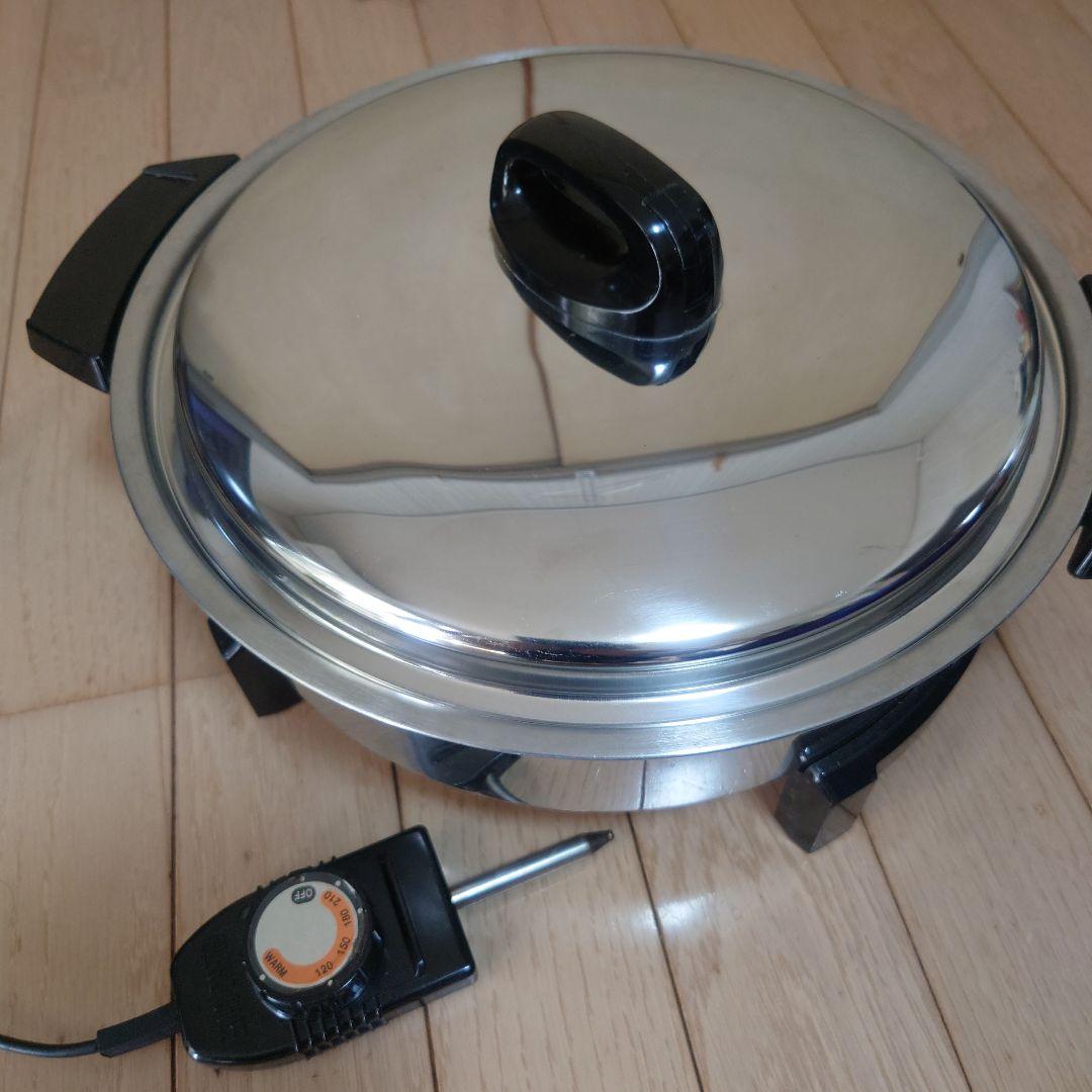 ELESKI CORE ステンレス製電気鍋 1150W