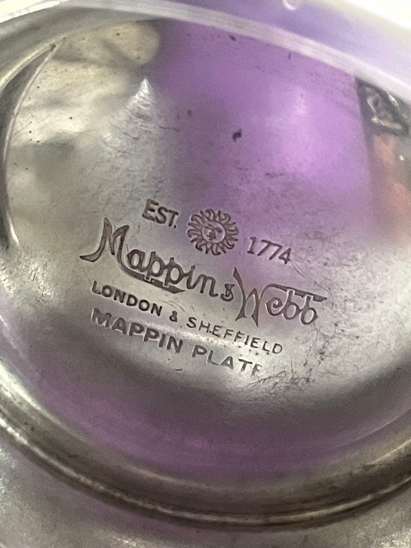 セール マッピン&ウェッブ ポット 他4点セット銀製品 シルバーウェア英国製