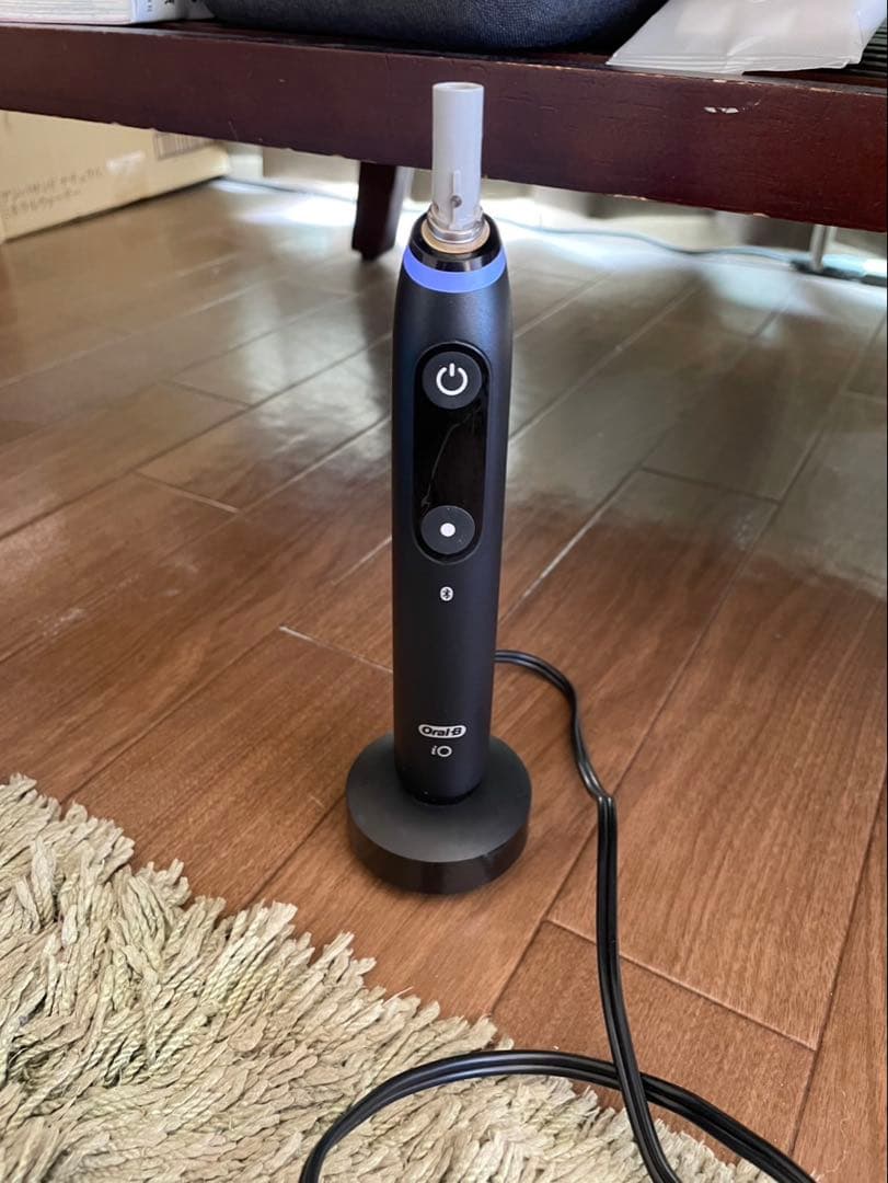 Oral-B iO7 電動歯ブラシ本体 ブラック 替えブラシ付き