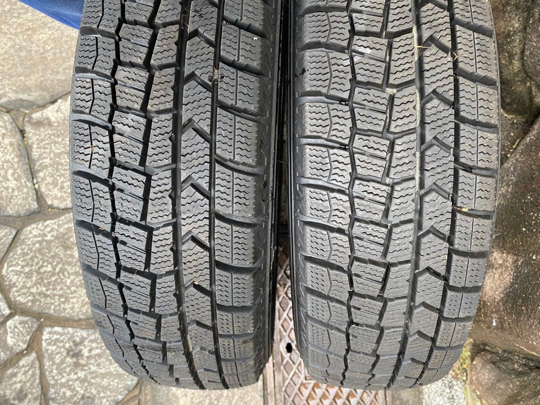 専用品155 65R13 ② スタッドレスアルミ　溝多め ダンロップ2本