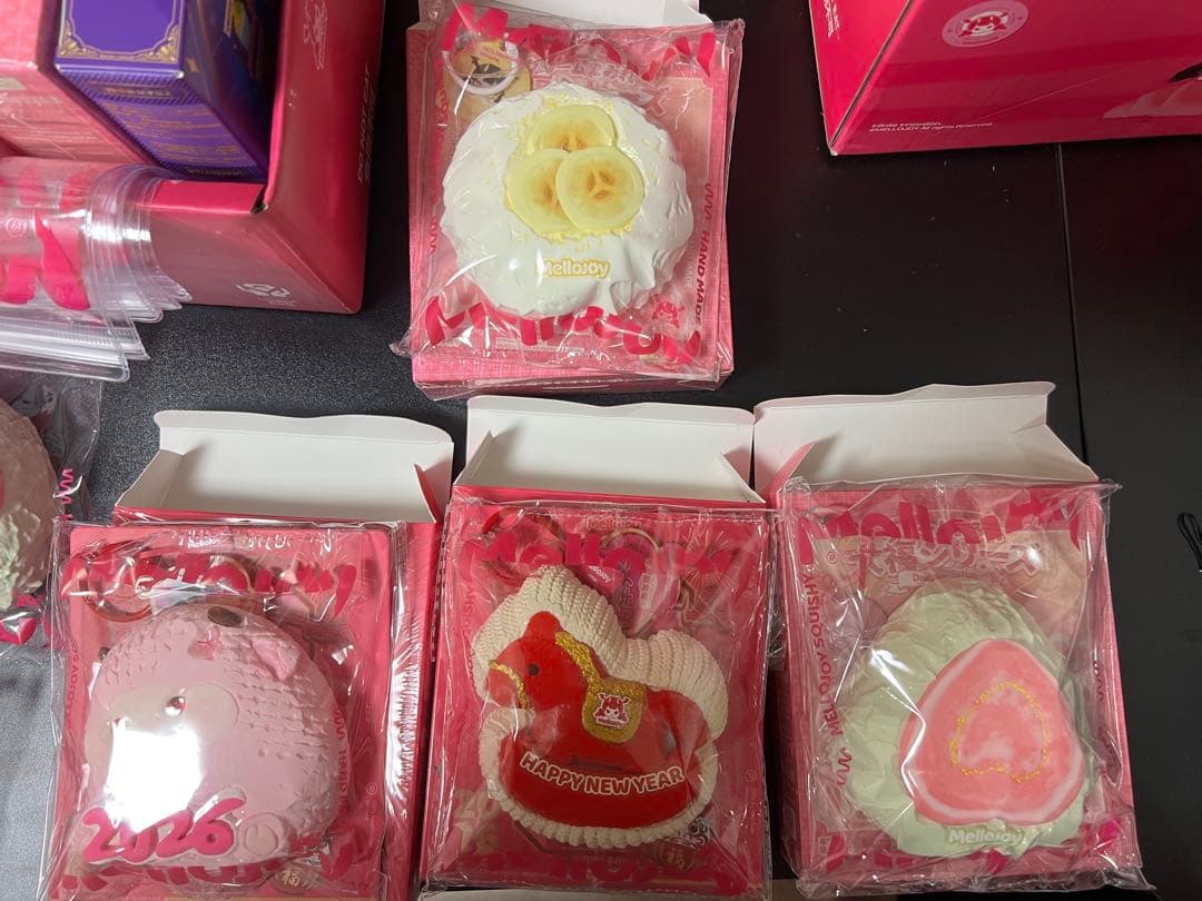 Mellojoy 大福シリーズと新年チーム　個別単体での販売もします