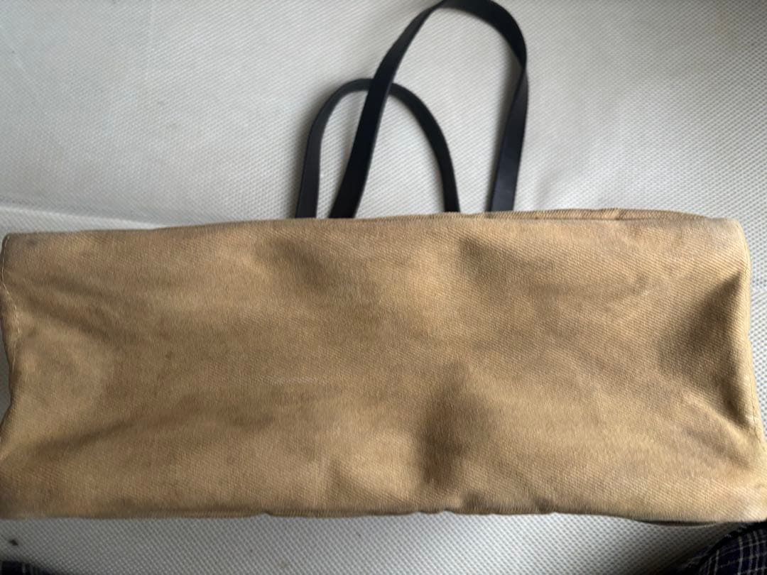 ピ*牧様 ベージュキャンバストートバッグfilson フィルソンラギッドツイル