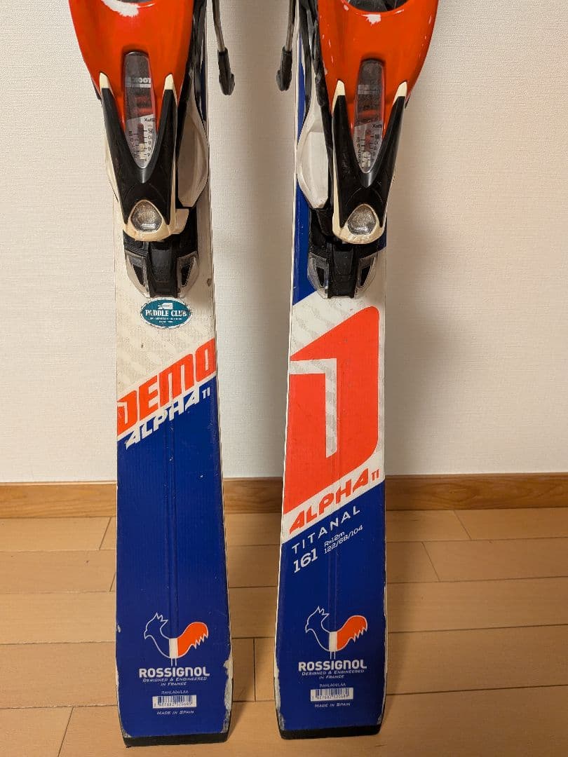 スキー ROSSIGNOL DEMOALPHA TI 161cm