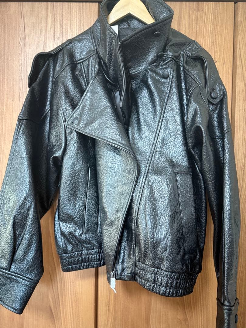 ZARA フェイクレザージャケット　XL 完売品