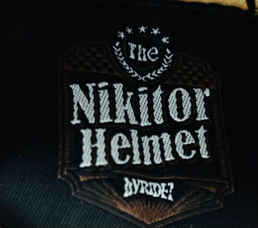 NIKITOR フルフェイス ヘルメット ブラック Lサイズ