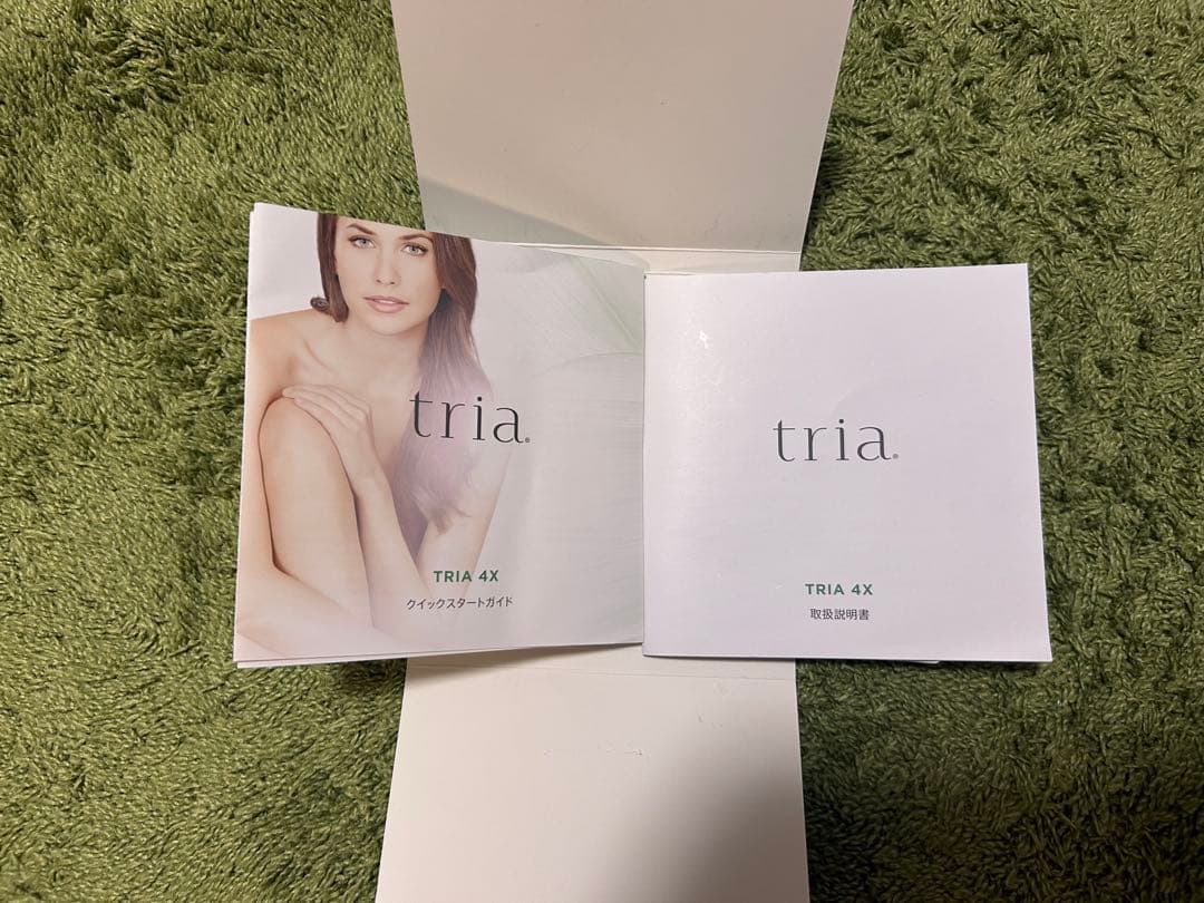 TRIA 4X 脱毛器 ホワイト/ピンク