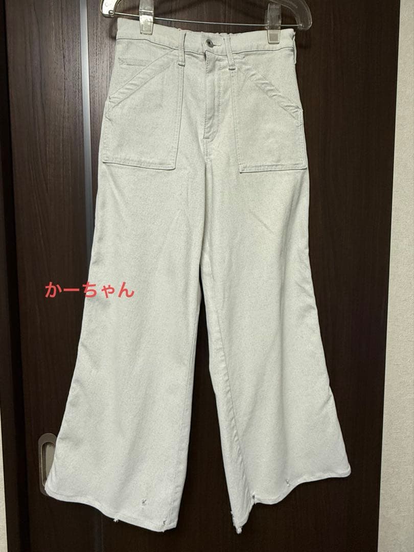 【GOOD GRIEF!】 DAMAGED PAINTER PANTS