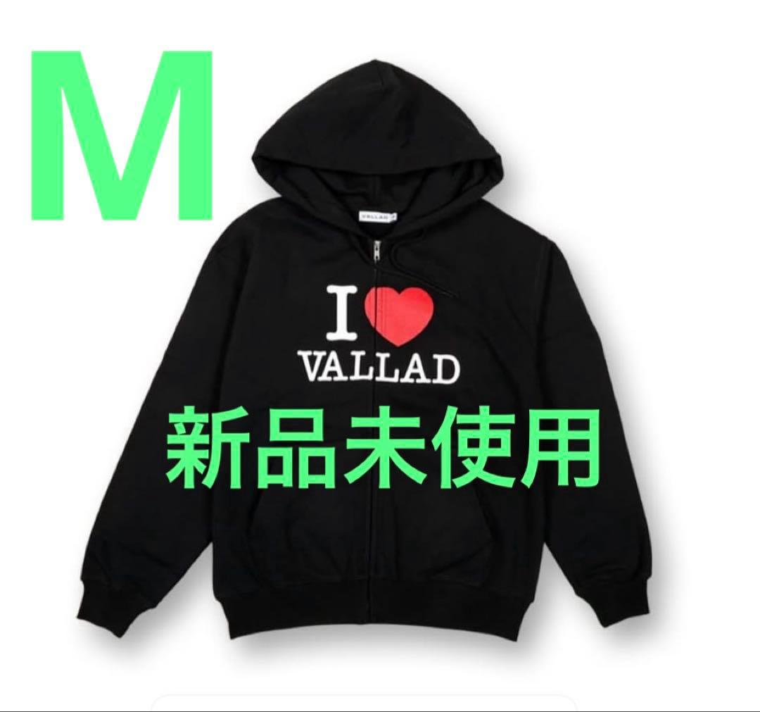 トップス I LOVE VALLAD ZIP HOODIE
