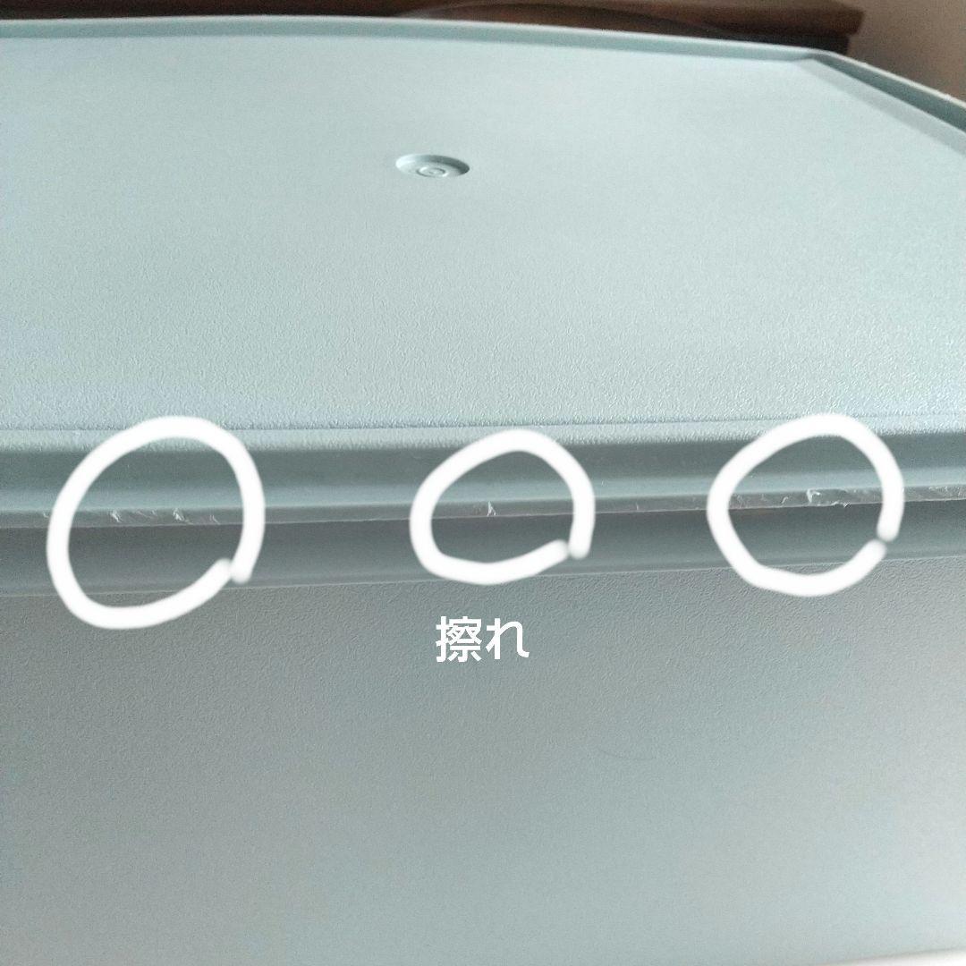 【希少カラー/美品】タッパーウェア 収納 ディープスーパーケース 深型 水色3個