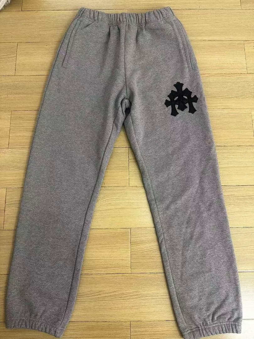 クロムハーツCHROME HEARTSスウェットパンツY NOTクロスパッチ