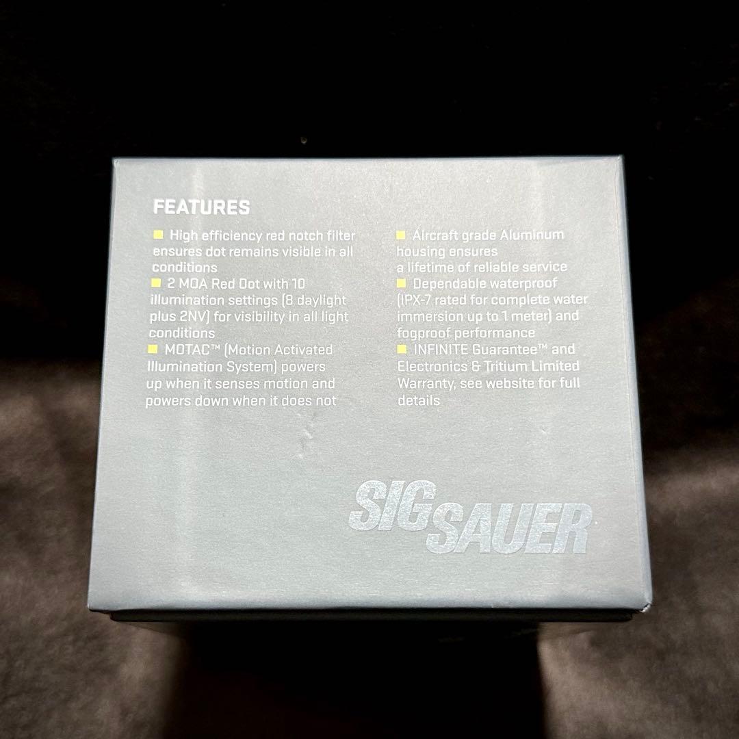 【実物】SIG SAUER ROME05 1x20mm レッドドットサイト