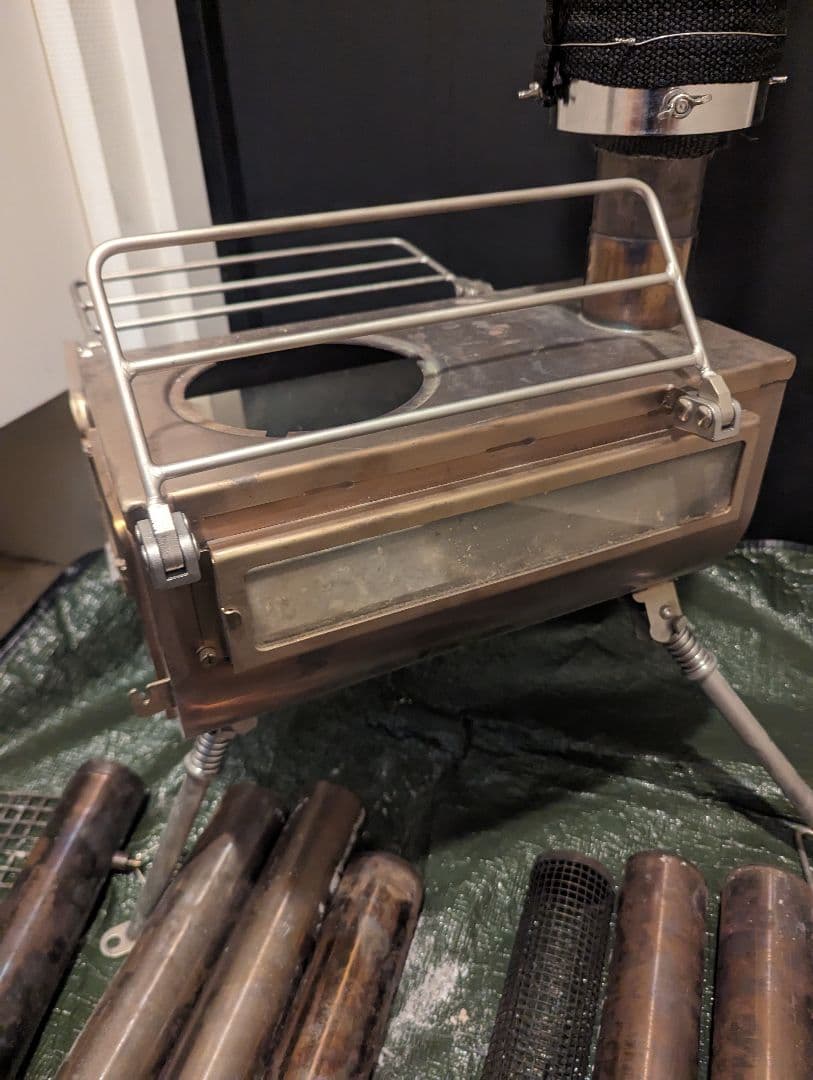 テンマクデサイン ウッドストーブ サイドビュー M