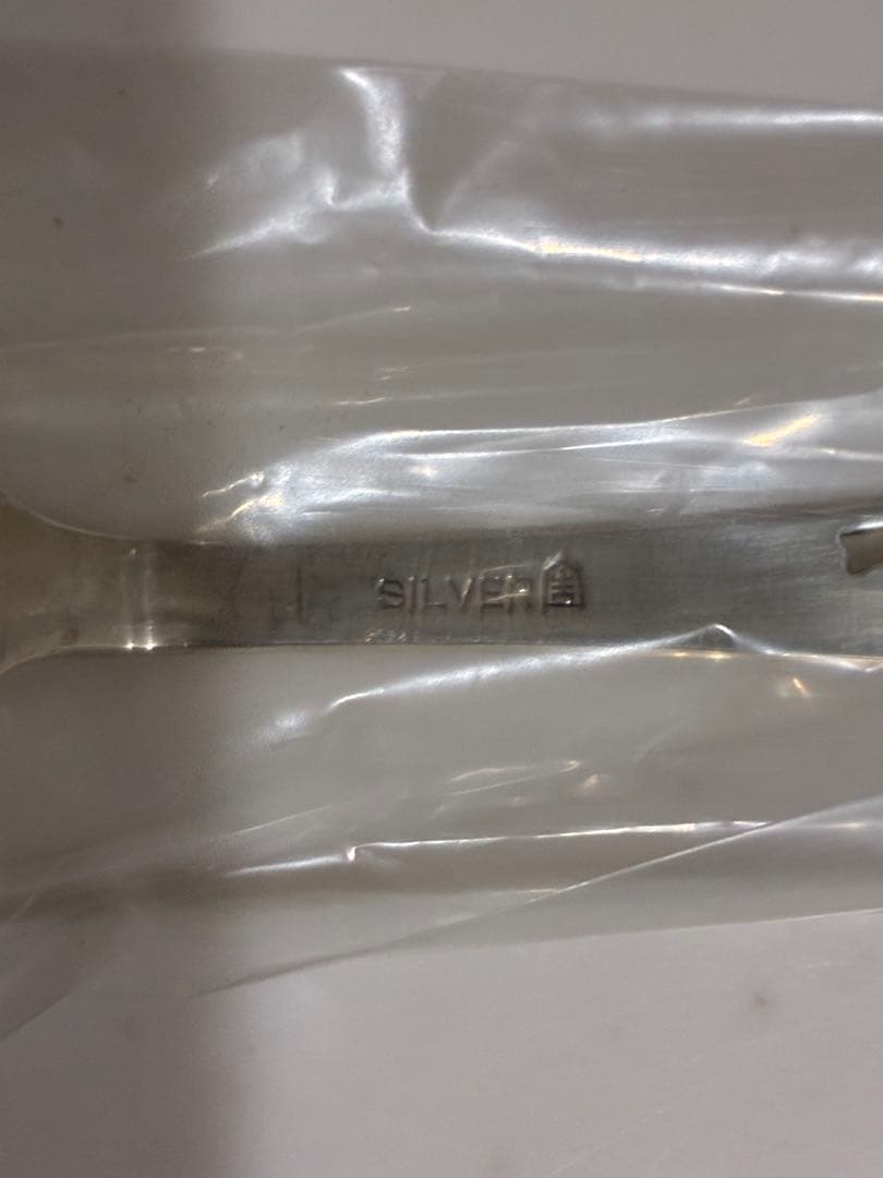 ★未使用保管品★銀製品★スプーン　3本　silver シルバー　カトラリー★木箱