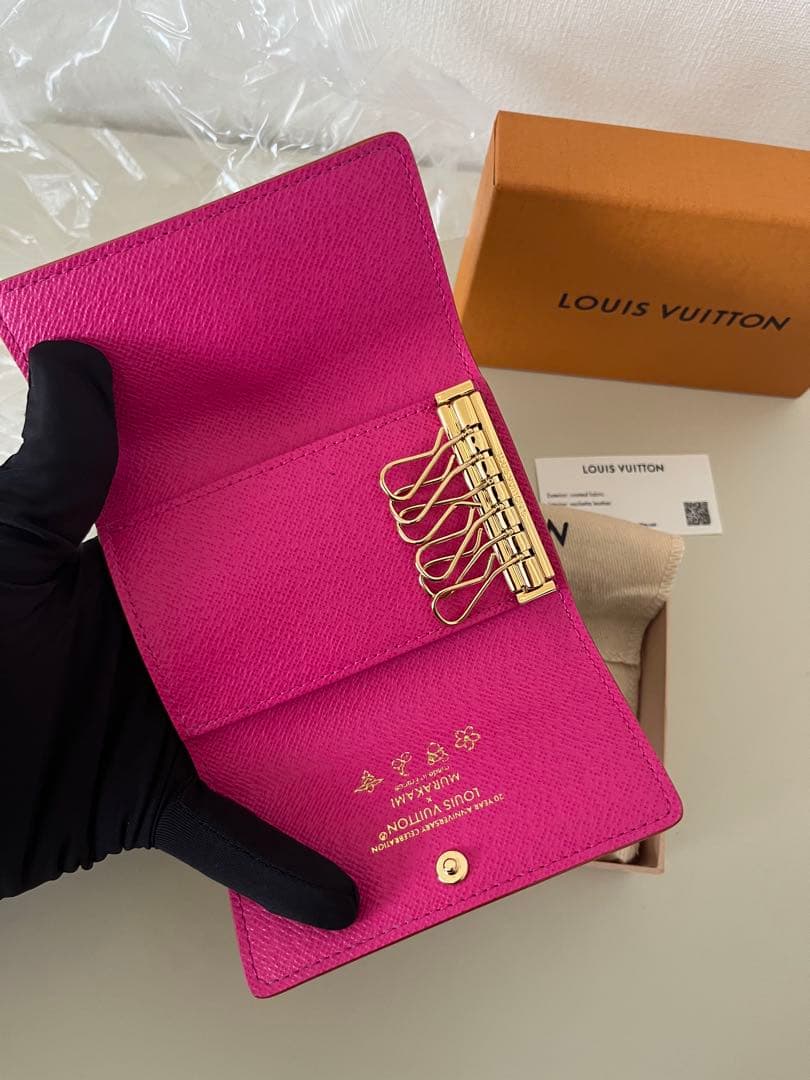 ルイ・ヴィトン LV × TM キーケース ミュルティクレ 6