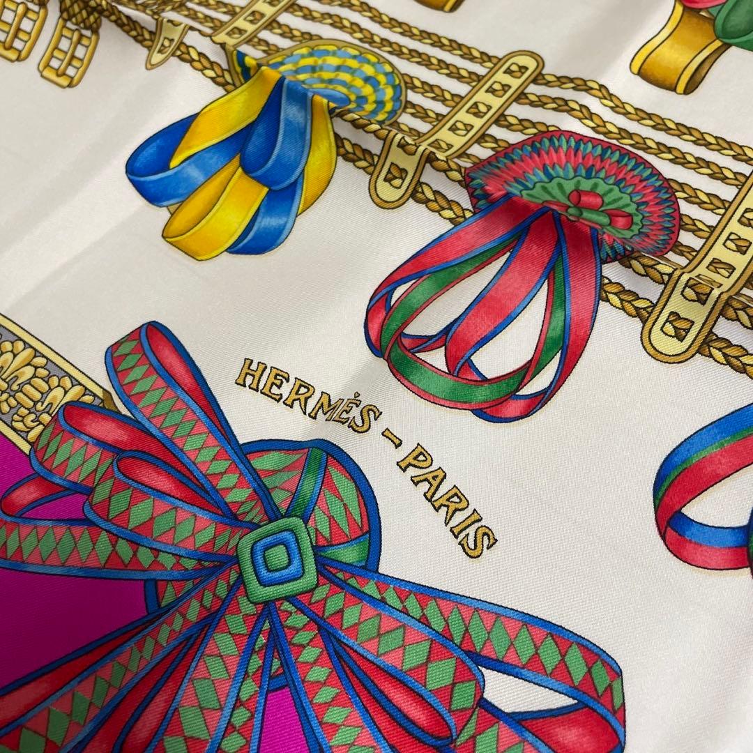 HERMES カレ90 GLES PUBANS DU CHEVAL 新品、未使用