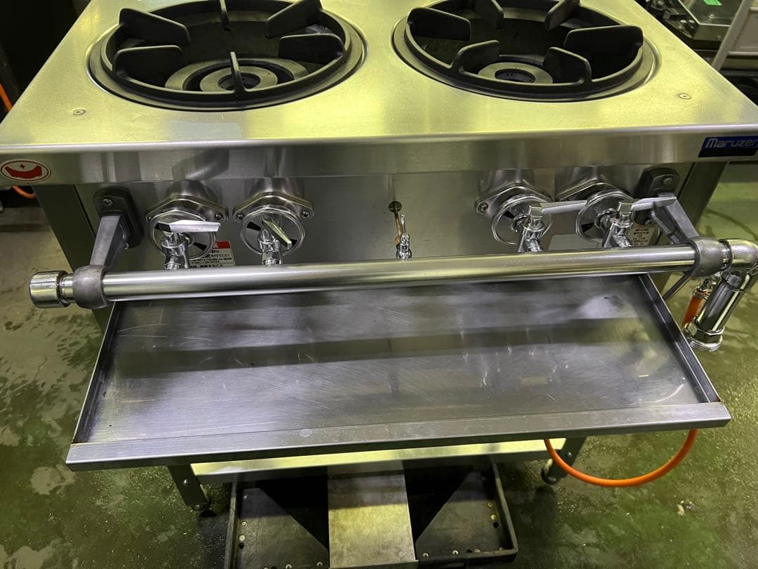 マルゼン2口ガステーブル 2022年 都市ガス