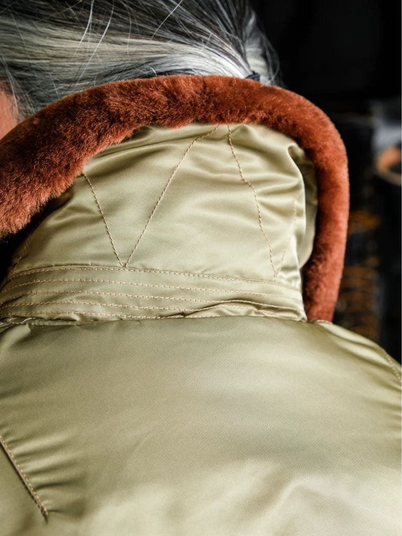 希少 B-15B 初期型 復刻 MA-1 no.3220規格 馬革38（M）