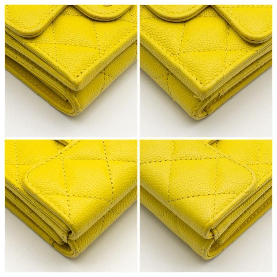 【超極美品】CHANEL タイムレスクラシック　三つ折り財布　マトラッセ
