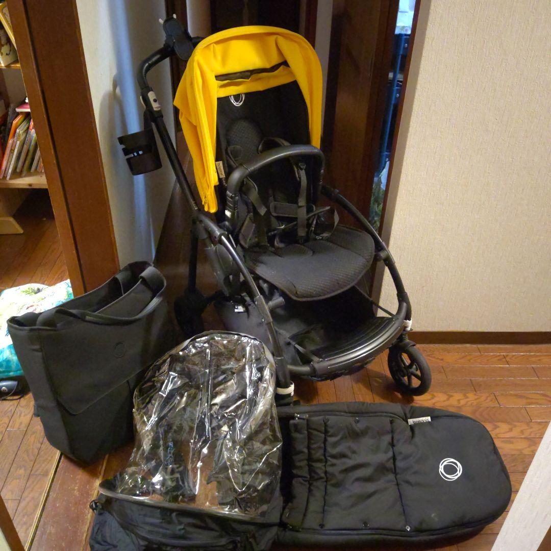 値下げ中バガブービー6(Bugaboo bee 6)レインカバー等付【送料込】