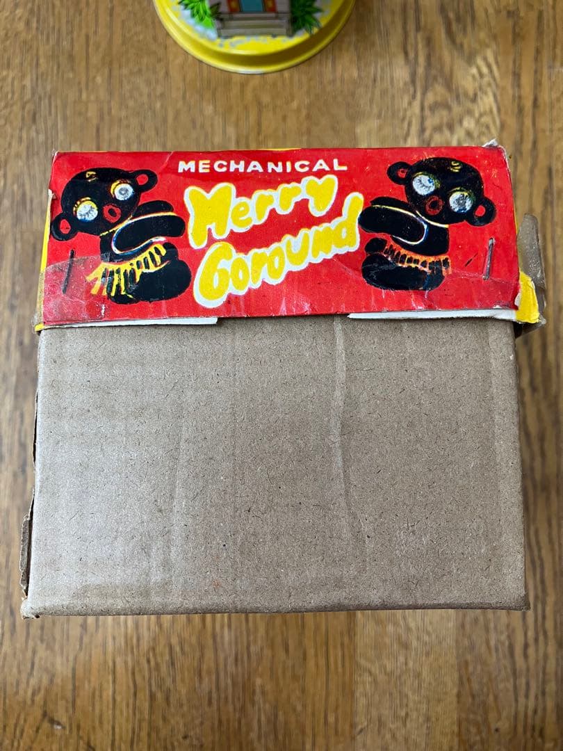 ビンテージ ブリキ 昭和レトロ MECHANICAL MERRY GOROUND