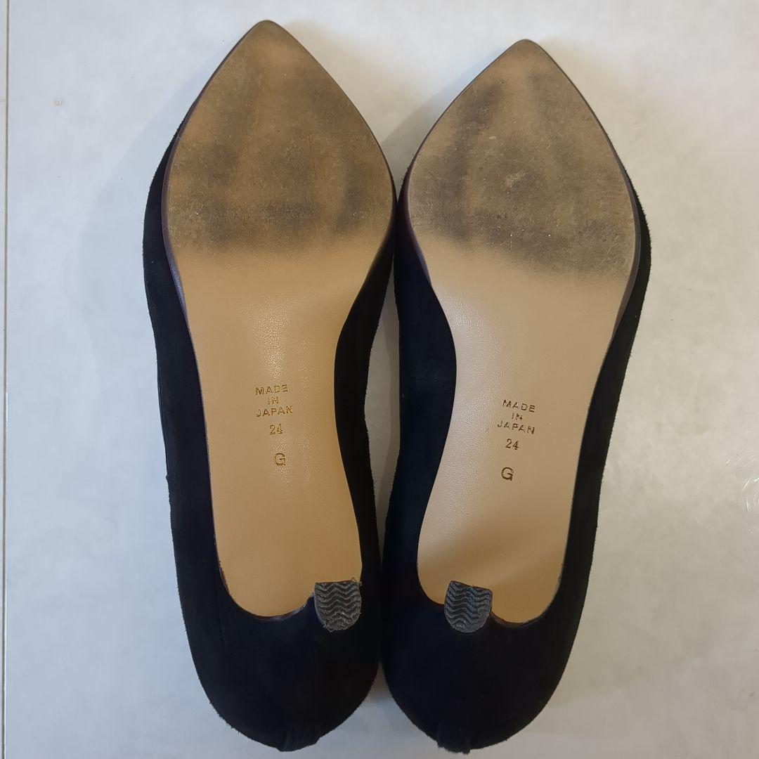 DIANA　ダイアナ　チュールレースコンビパンプス　黒 フォーマル　レディース