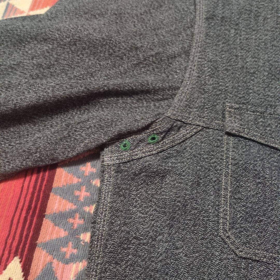 STEVENSON OVERALL CO.ごま塩ワークシャツM
