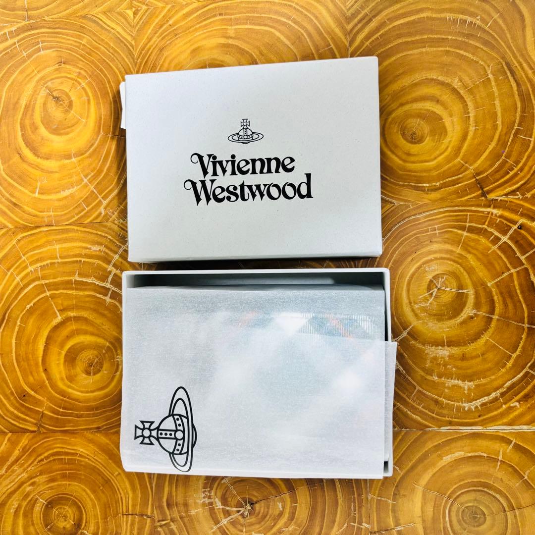 ヴィヴィアンウエストウッド 二つ折り財布 ダービー グリーン マルチカラー　新品