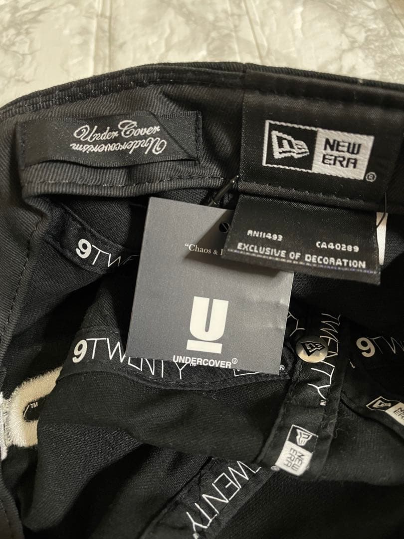 【新品未使用】　UNDERCOVER アンダーカバー ニューエラコラボ　キャップ