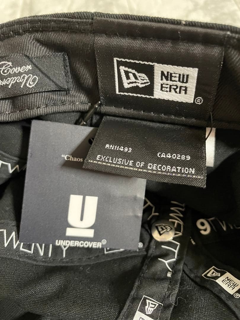 【新品未使用】　UNDERCOVER アンダーカバー ニューエラコラボ　キャップ