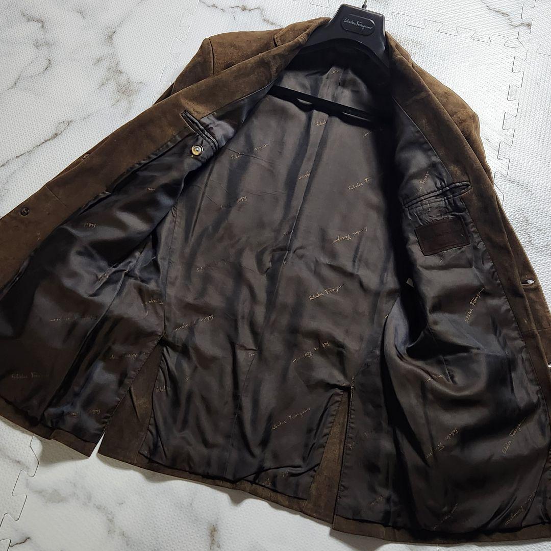 入手困難✨Salvatore Ferragamo レザージャケット ラムレザー