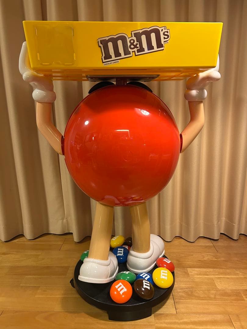 m&m's エムアンドエムズ　店頭用ディスプレイ