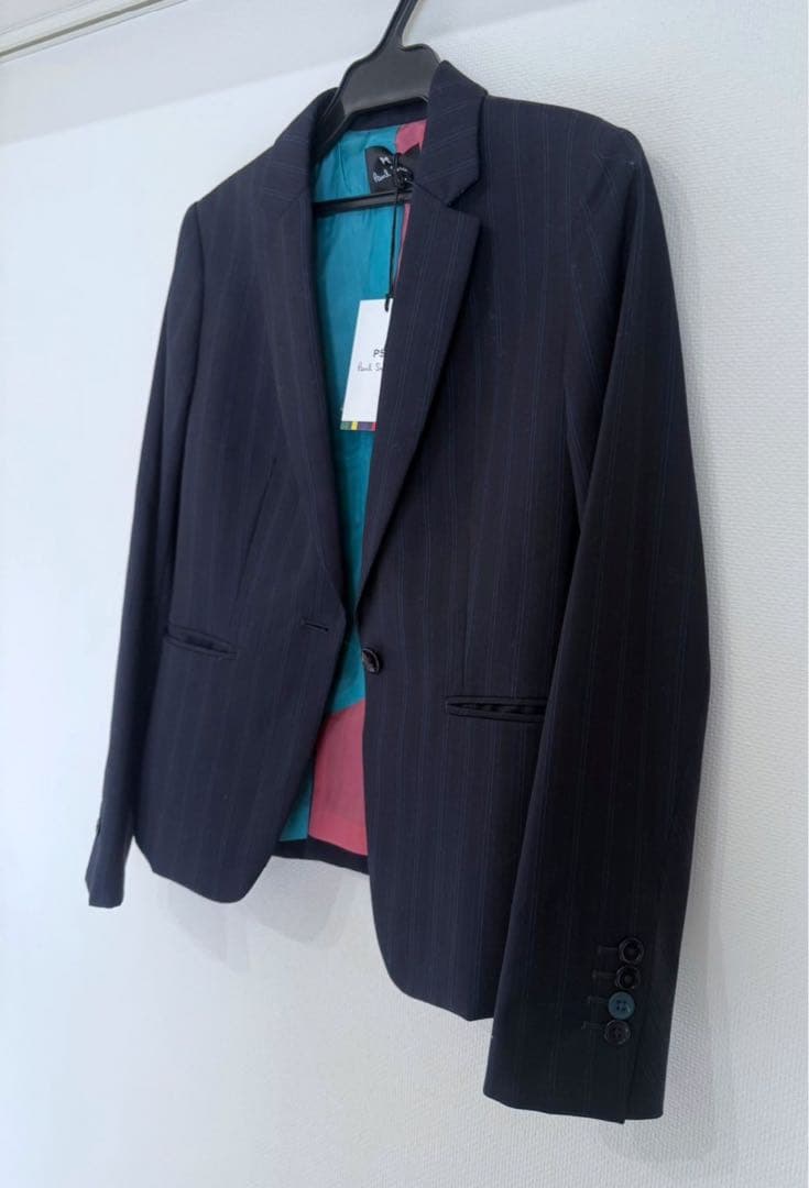 新品タグ付き　PS Paul Smith スーツ　セットアップ　ネイビー