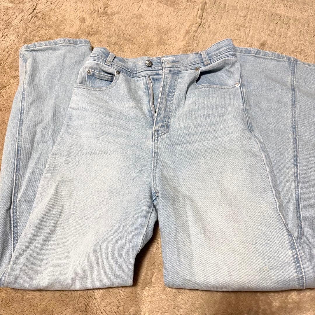 あずさ SNIDEL Sustainableストレッチフレアデニムパンツ0