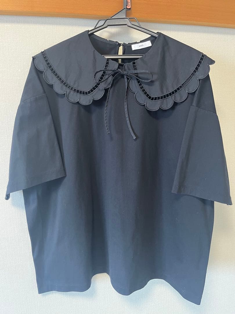 スカラップカラー カットソー