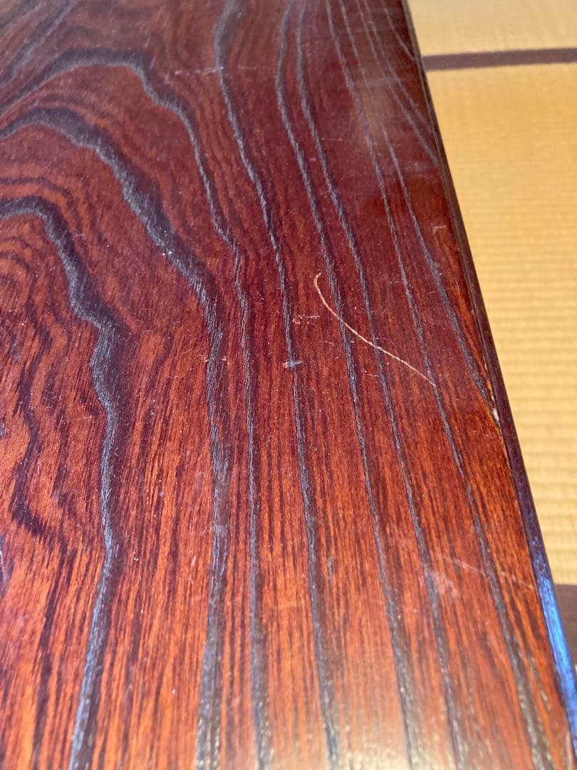 座卓　ちゃぶ台　レトロ　木製机　アンティーク　勉強机　　古家具　昭和　和室