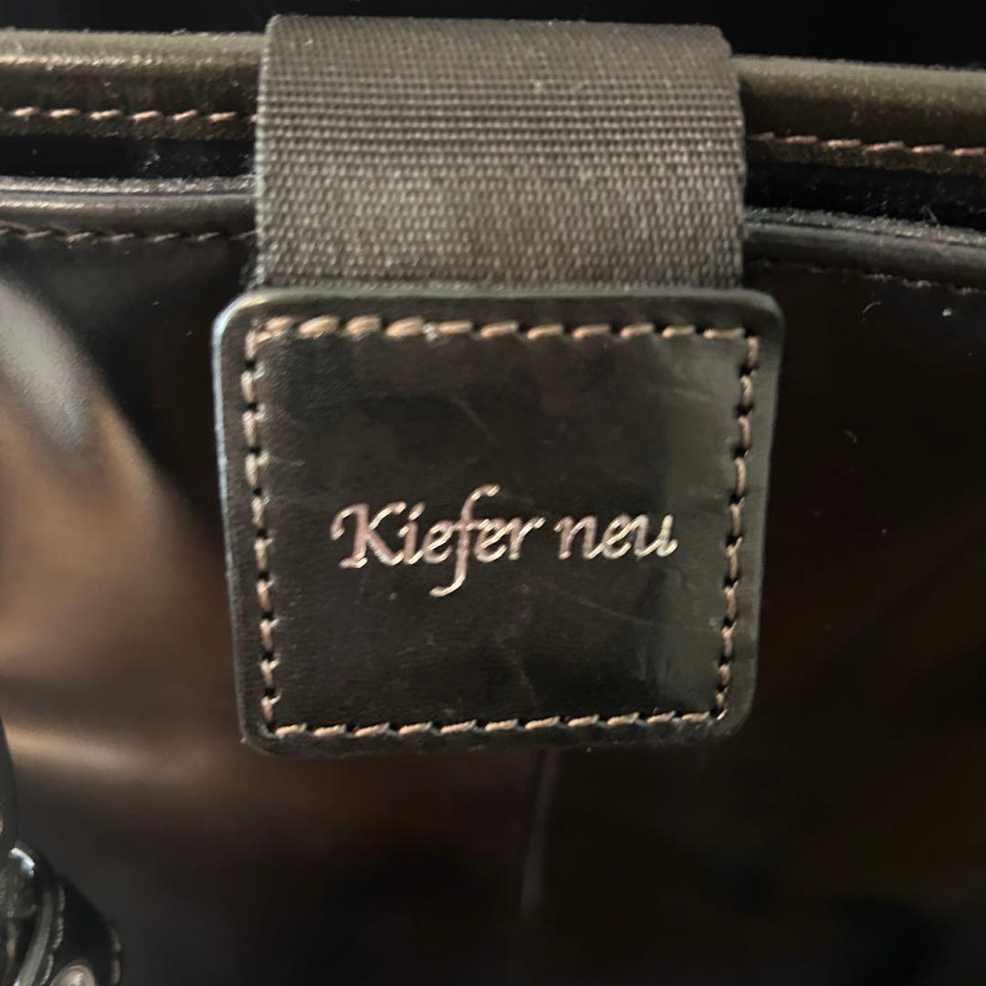 し*ち様 Kiefer neu キーファノイ トートバッグ 本革 ブラック ビジ