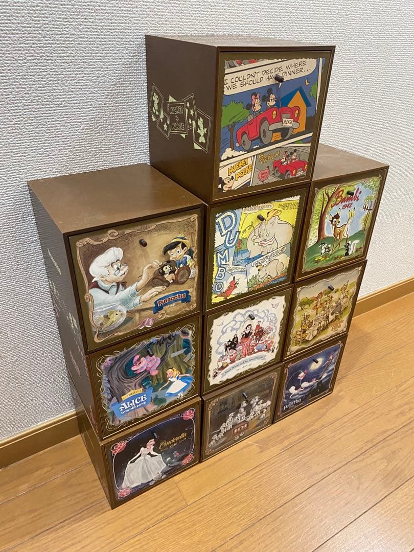 ベルメゾン♡DISNEY収納BOX 10個セット